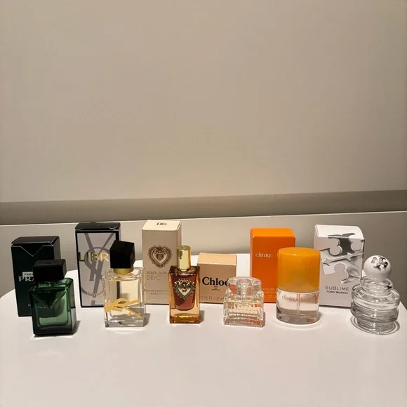 Luxury Fragrance minis (set of 6 pieces)